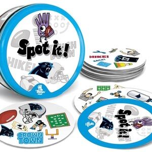 🏈SPOT IT! Carolina Panthers Edition NIB🏈